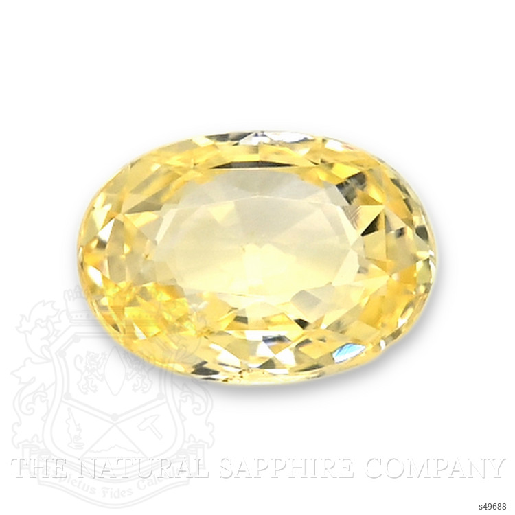 1.30 Ct. Yellow Sapphire from Ceylon (Sri Lanka)