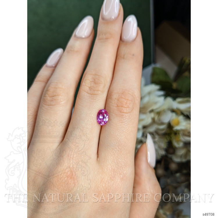 1.78 Ct. Pink Sapphire from Ceylon (Sri Lanka)