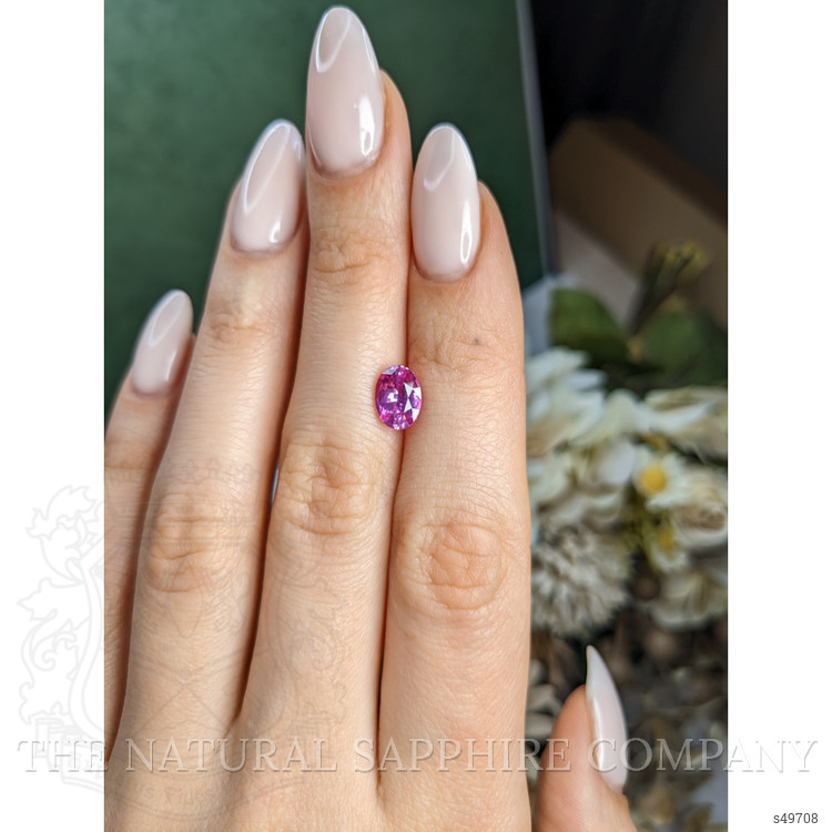 1.78 Ct. Pink Sapphire from Ceylon (Sri Lanka)