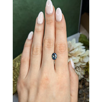 2.07 Ct. Bi Color / Parti Sapphire from Ceylon (Sri Lanka) Life Style
