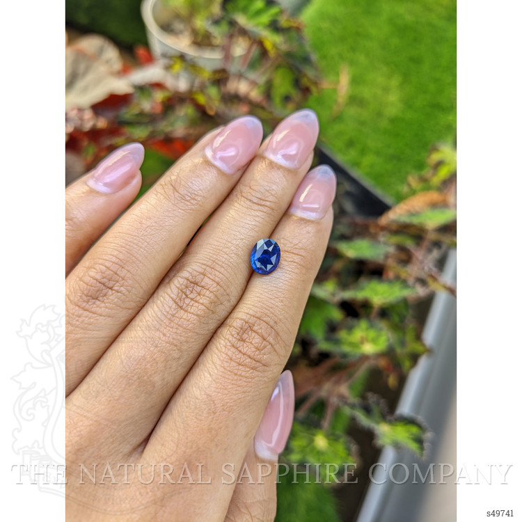 2.51 Ct. Blue Sapphire from Ceylon (Sri Lanka)