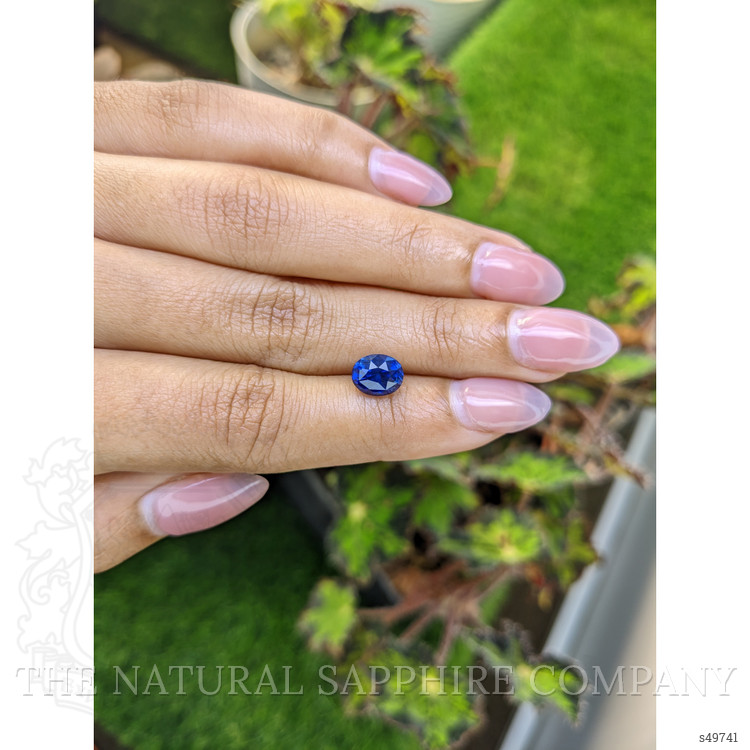 2.51 Ct. Blue Sapphire from Ceylon (Sri Lanka)