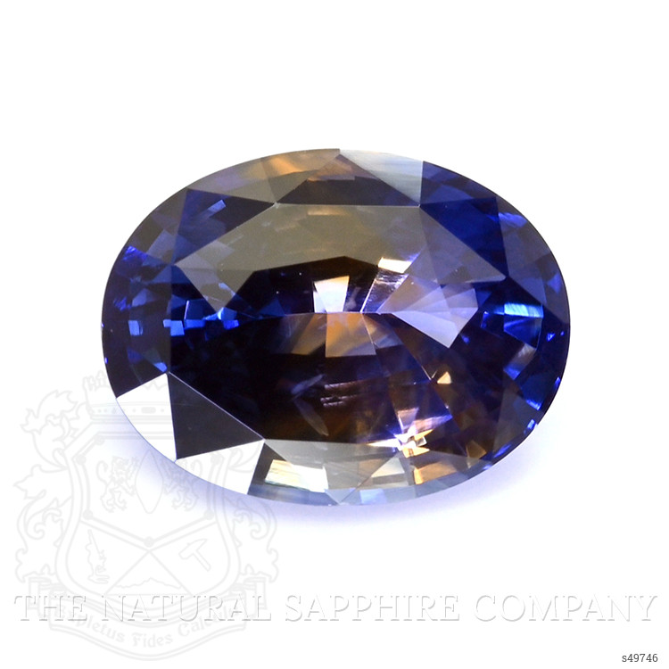 2.07 Ct. Bi Color / Parti Sapphire from Ceylon (Sri Lanka)