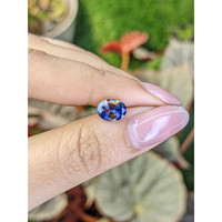 2.07 Ct. Bi Color / Parti Sapphire from Ceylon (Sri Lanka) Life Style