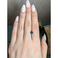 1.49 Ct. Greenish Blue Sapphire from Montana Life Style