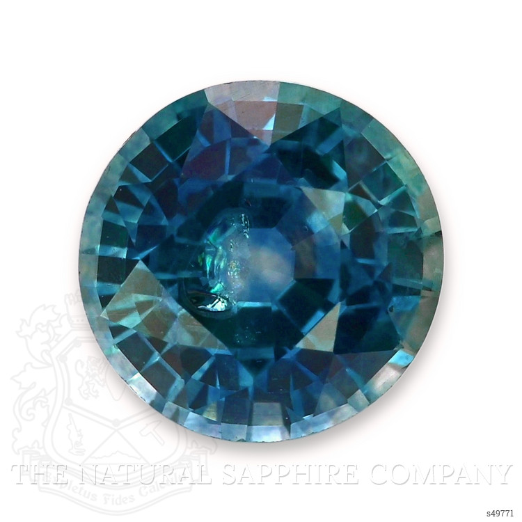1.79 Ct. Greenish Blue Sapphire from Montana
