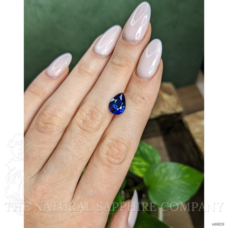 3.56 Ct. Blue Sapphire from Ceylon (Sri Lanka)