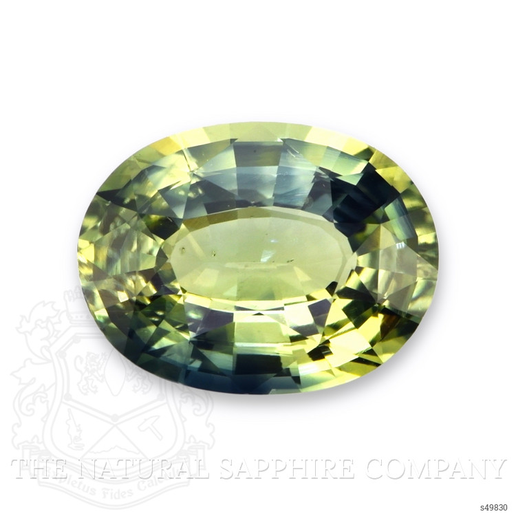 5.01 Ct. Bi Color / Parti Sapphire from Ceylon (Sri Lanka)