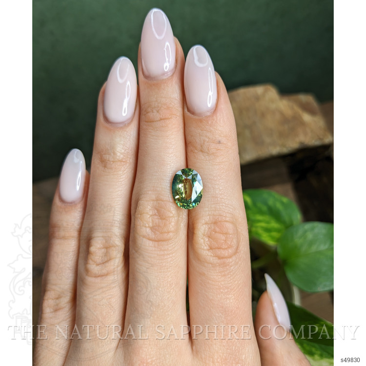 5.01 Ct. Bi Color / Parti Sapphire from Ceylon (Sri Lanka)