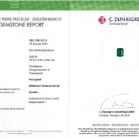 5.23 Ct. Emerald from Zambia Scan Report