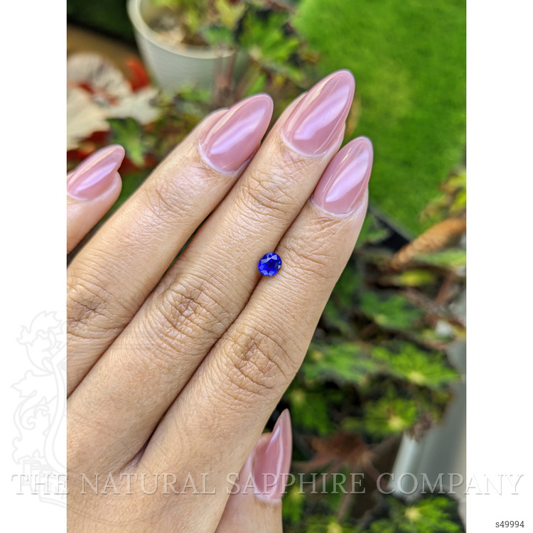 0.50 Ct. Blue Sapphire from Ceylon (Sri Lanka)