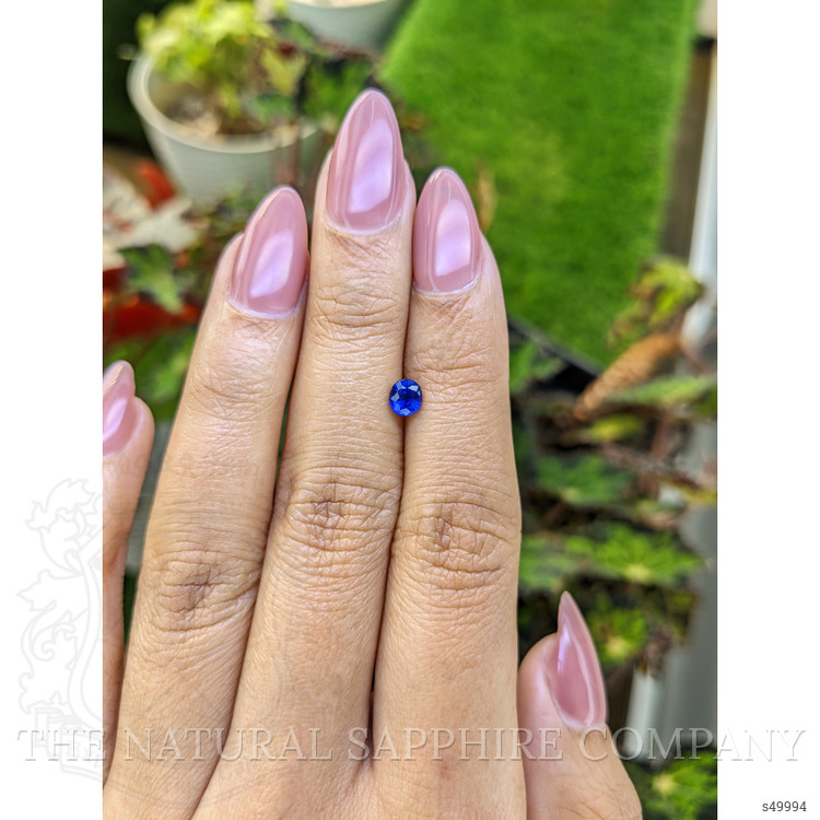 0.50 Ct. Blue Sapphire from Ceylon (Sri Lanka)