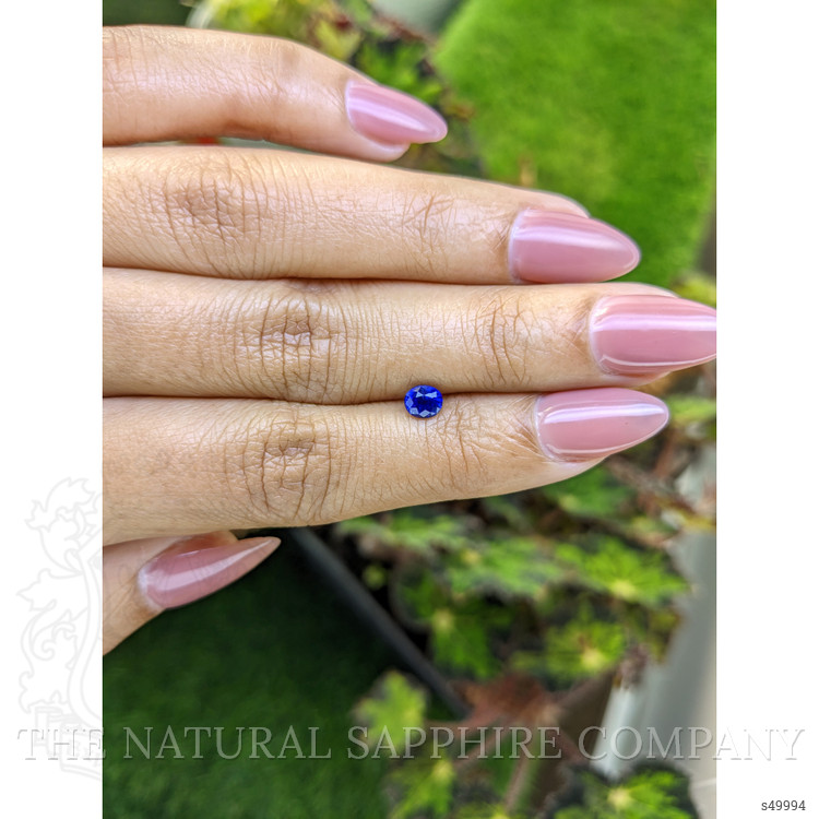 0.50 Ct. Blue Sapphire from Ceylon (Sri Lanka)