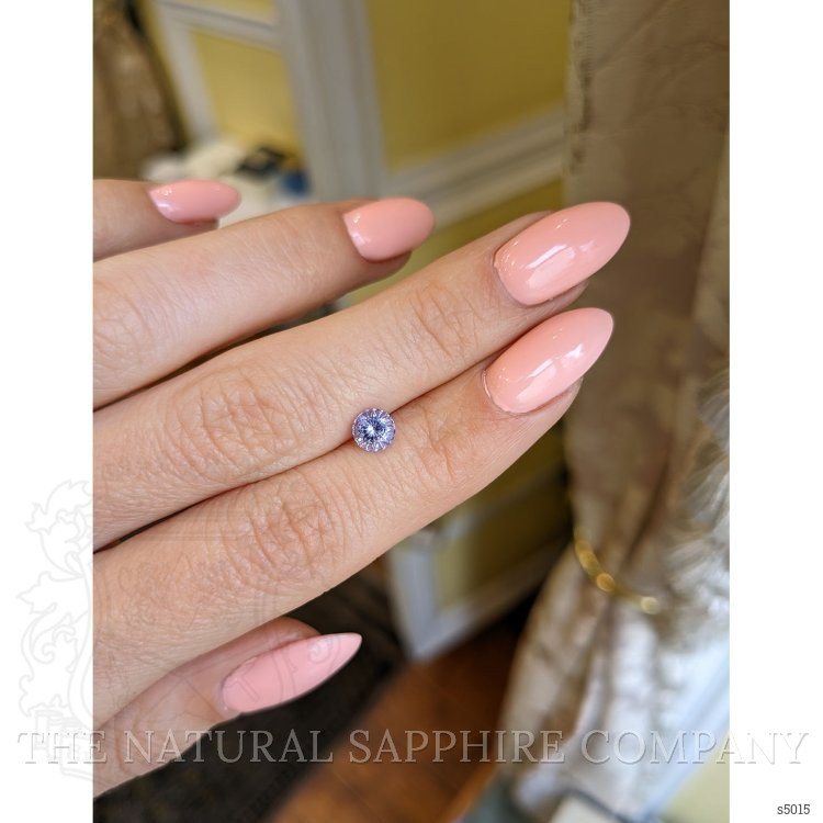 0.85 Ct. Purple Sapphire from Ceylon (Sri Lanka)