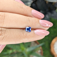 0.82 Ct. Blue Sapphire from Ceylon (Sri Lanka) Life Style