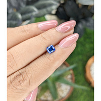 0.82 Ct. Blue Sapphire from Ceylon (Sri Lanka) Life Style