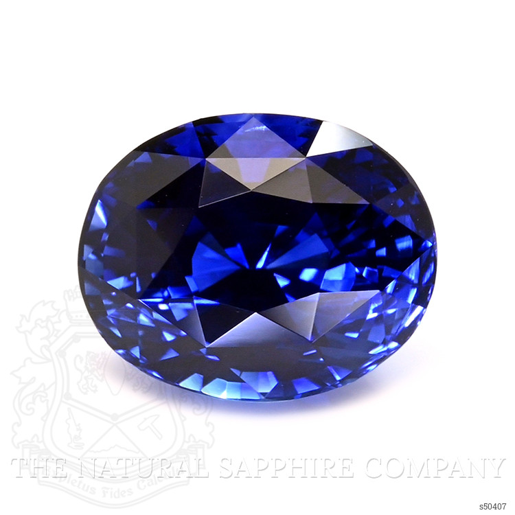 5.21 Ct. Blue Sapphire from Ceylon (Sri Lanka)