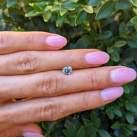 1.05 Ct. Bluish Green Sapphire from Montana Life Style