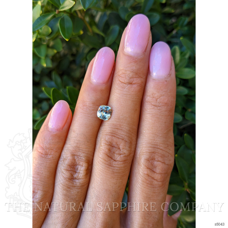 1.05 Ct. Green Sapphire from Montana