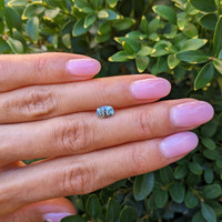 1.08 Ct. Bluish Green Sapphire from Montana Life Style