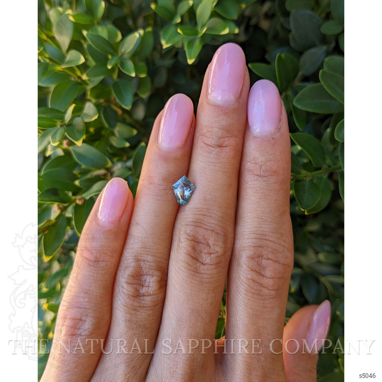 1.09 Ct. Bluish Green Sapphire from Montana