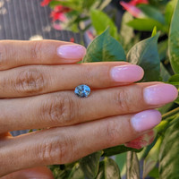 1.16 Ct. Greenish Blue Sapphire from Montana Life Style