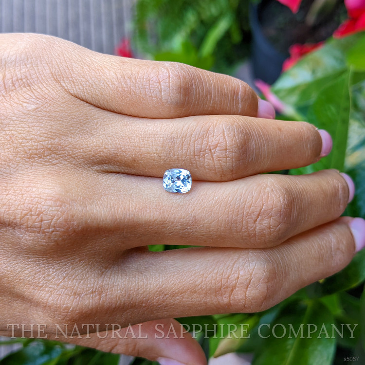 1.18 Ct. Grey Sapphire from Montana