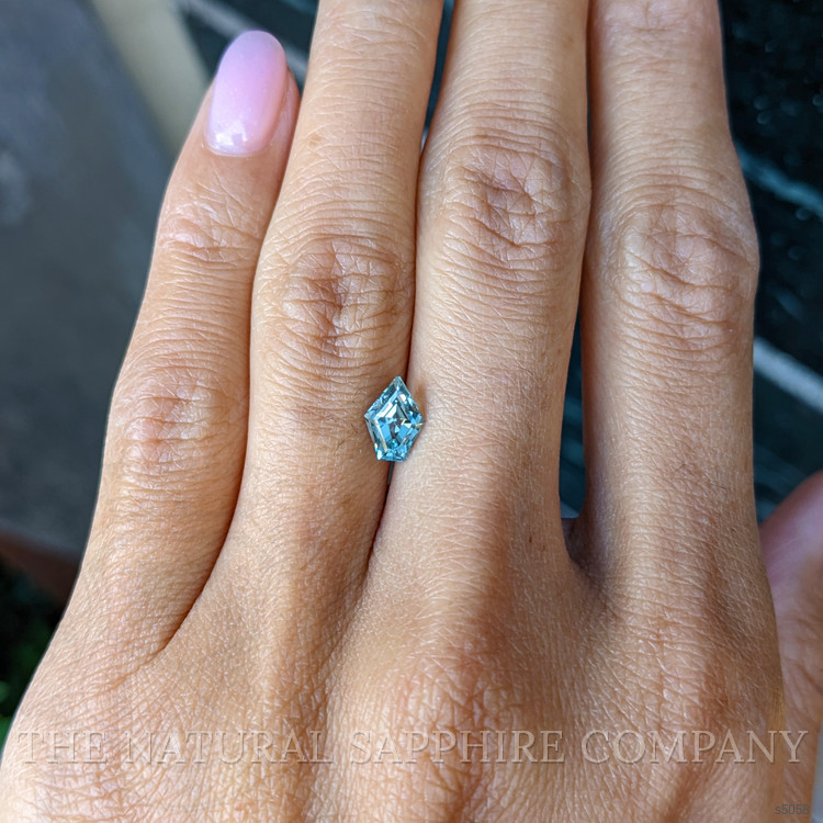 1.18 Ct. Bluish Green Sapphire from Montana