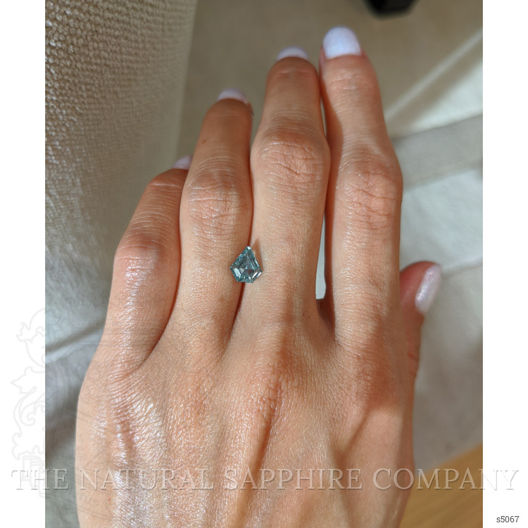 1.26 Ct. Bluish Green Sapphire from Montana