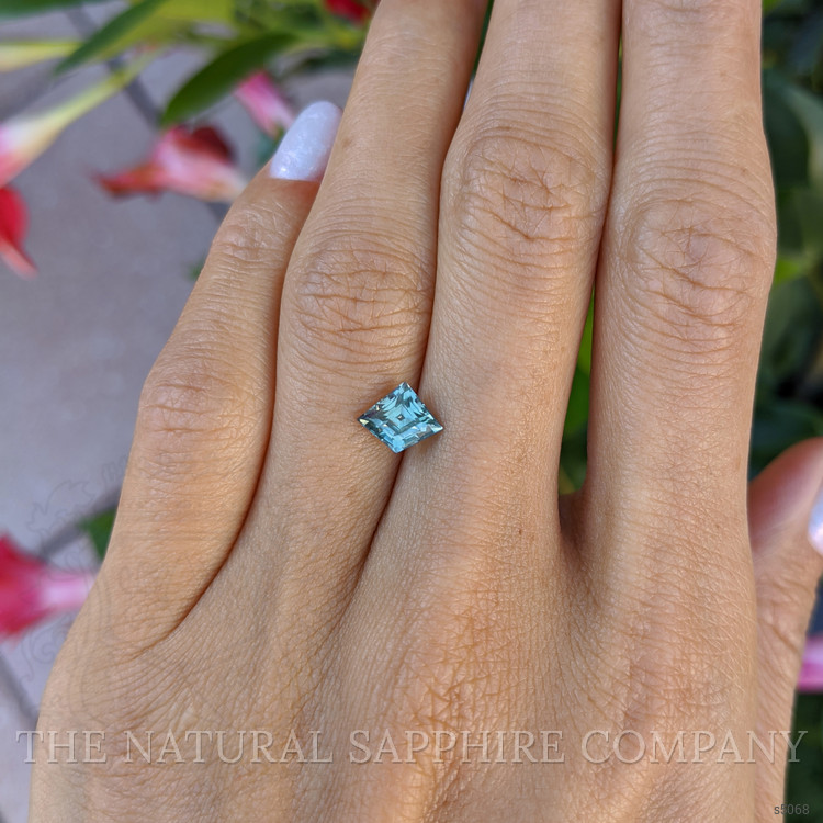 1.29 Ct. Bluish Green Sapphire from Montana