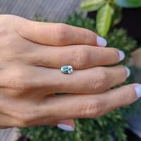 1.35 Ct. Bluish Green Sapphire from Montana Life Style