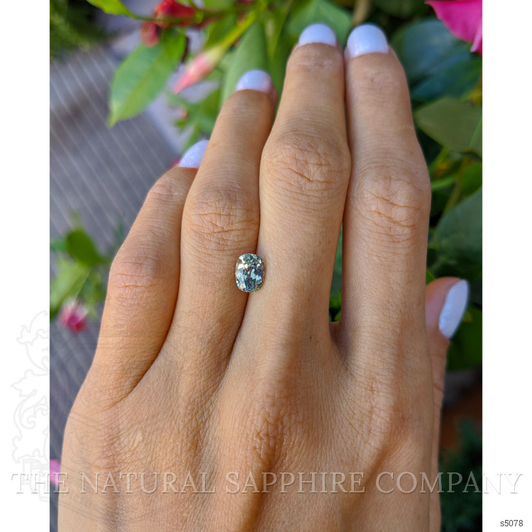 1.40 Ct. Green Sapphire from Montana