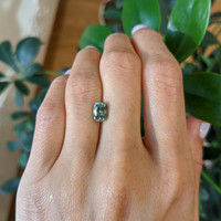 1.61 Ct. Green Sapphire from Montana Life Style