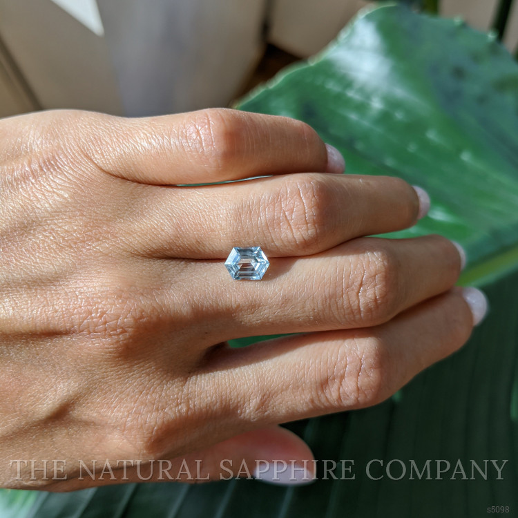 1.68 Ct. Greenish Blue Sapphire from Montana