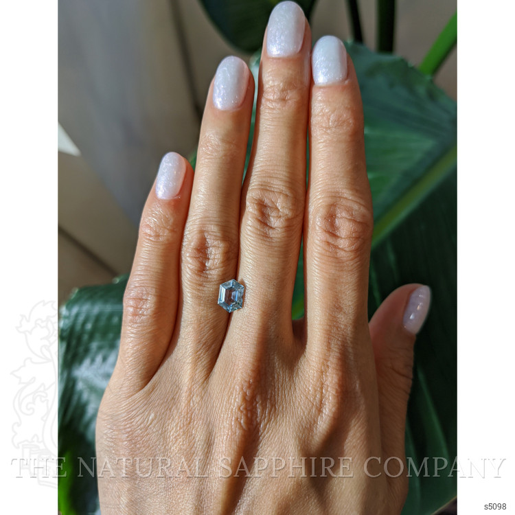 1.68 Ct. Greenish Blue Sapphire from Montana