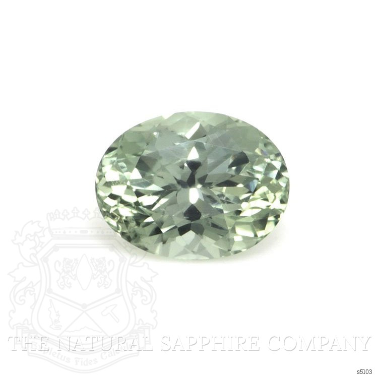 1.74 Ct. Green Sapphire from Montana