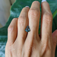 1.81 Ct. Greenish Blue Sapphire from Montana Life Style