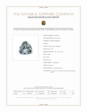 1.09 Ct. Grey Sapphire from Montana Scan Report