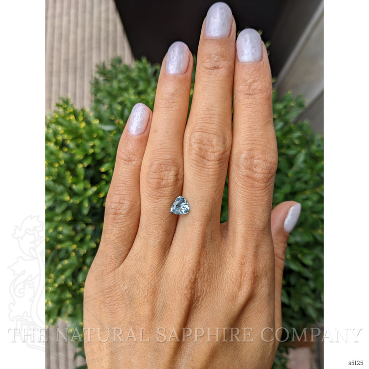 1.09 Ct. Grey Sapphire from Montana