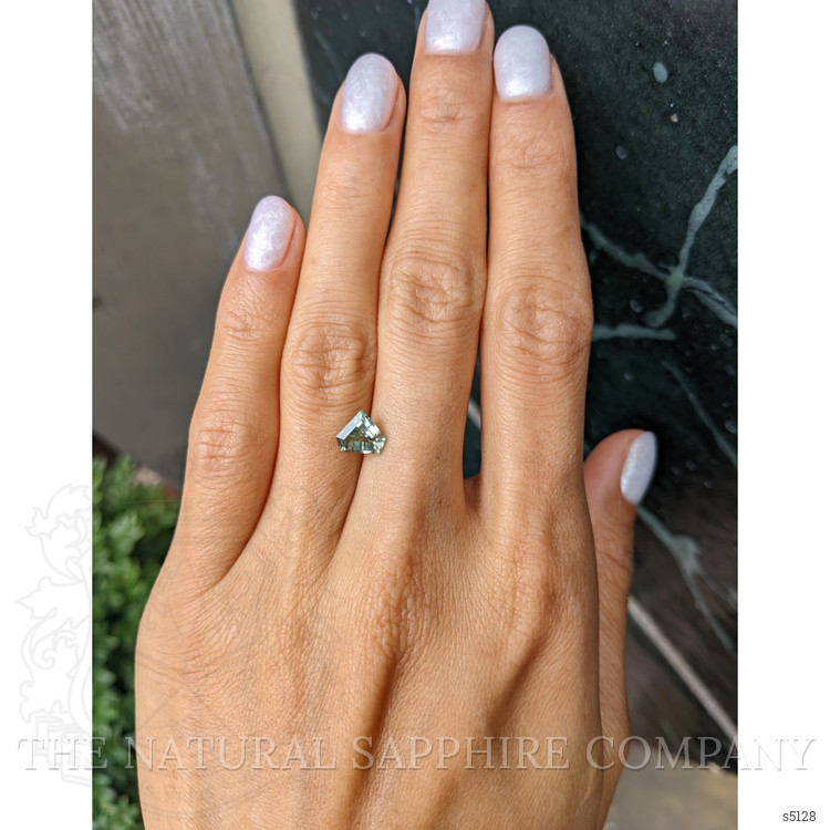 1.26 Ct. Green Sapphire from Montana