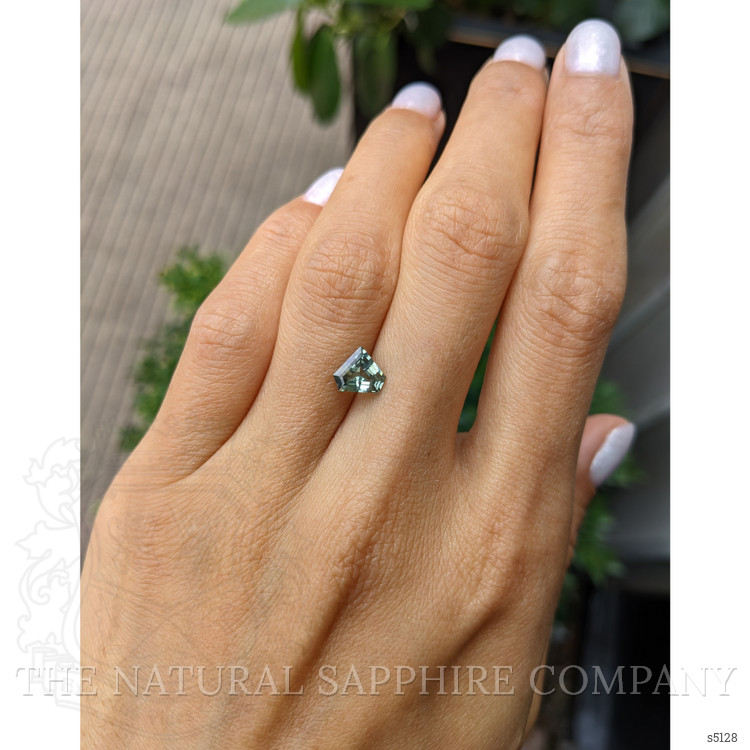 1.26 Ct. Green Sapphire from Montana
