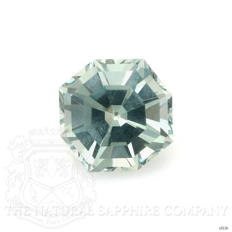 1.58 Ct. Bluish Green Sapphire from Montana