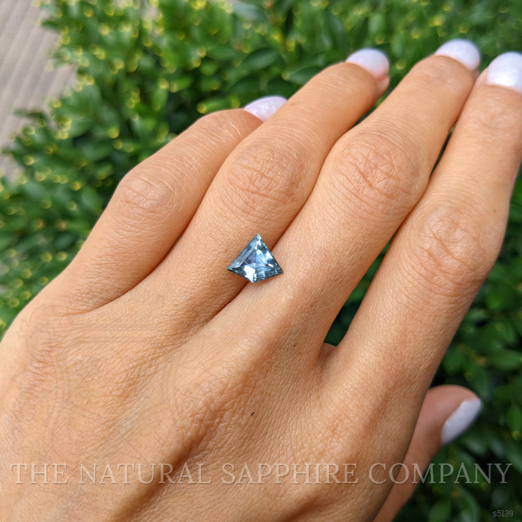 1.79 Ct. Greyish Blue Sapphire from Montana