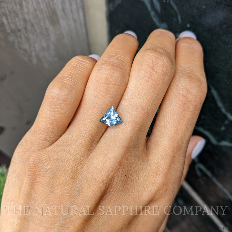 1.79 Ct. Greyish Blue Sapphire from Montana