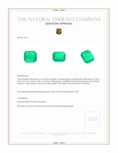 2.45 Ct. Emerald from Colombia Appraisal