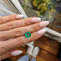 2.45 Ct. Emerald from Colombia Life Style