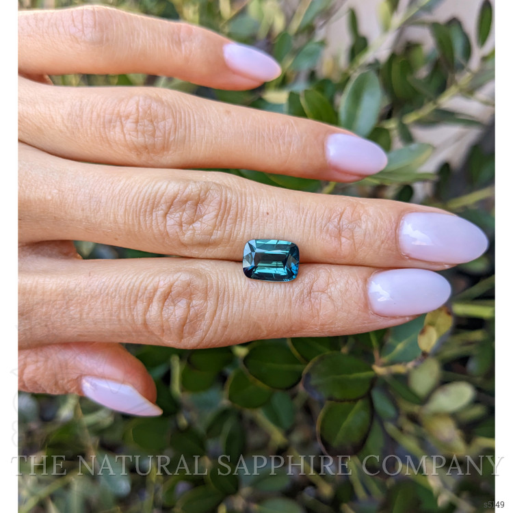 4.05 Ct. Bluish Green Sapphire from Madagascar