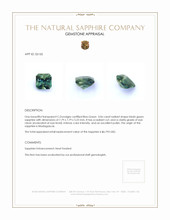 3.06 Ct. Sapphire from Madagascar Appraisal