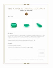 1.13 Ct. Emerald from Brazil Appraisal