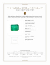 1.59 Ct. Emerald from Brazil Scan Report